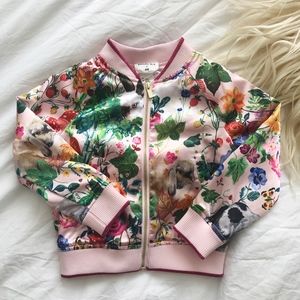 NATHALIE LÉTÉ x H&M Satin Bomber Jacket 1.5 - 2 y